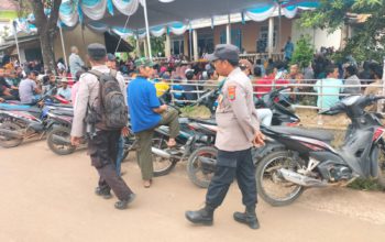 Jamin Kondusifitas, Polisi Amankan Kampanye Dialogis Calon Bupati dan Wakil Bupati Way Kanan