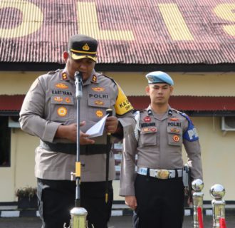 Polres Padangpanjang Gelar Apel Pasukan Operasi Zebra Singgalang 2024