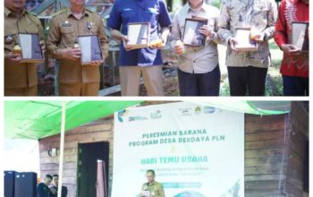 Pj Sekda Ketapang Hadiri Peresmian Sarana program Desa Berdaya PLN Dan Hari Temu Usaha Tahun 2024 Di Kecamatan Simpang Dua