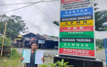 Palan Manurung: Ada uangnya Baru Tanda Tangan SKT Nagori Buntu Bayu