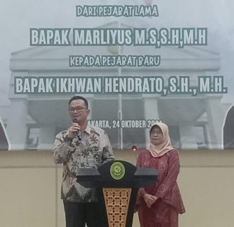 Pisah Sambut Ketua PN Jaktim, Marliyus ke Pengadilan Tinggi Bali