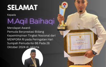 Aqil Baihaqi, Mahasiswa Pascasarjana UIN Sunan Gunung Djati Bandung Raih Prestasi