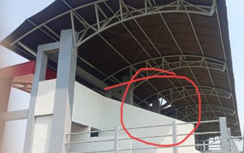 Diduga Proyek Asal Jadi, Stadion Mini Kelapa Dua dalam Kondisi Memprihatinkan