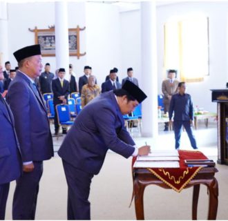 Rial Kalbadi Resmi Jadi Ketua DPRD Way Kanan Periode 2024-2029