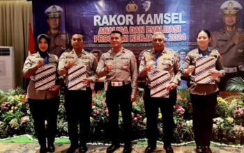 Kampung Percontohan Tertib Berlalu Lintas Polda Riau Raih Juara 1 Se-Indonesia