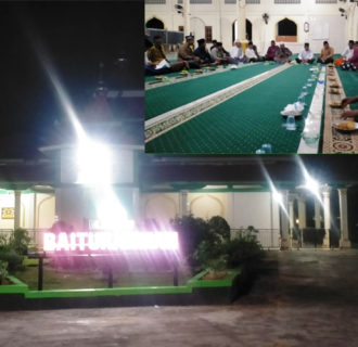 Melalui Musyawarah Mufakat, Kubah Masjid Baiturrahman Kelurahan Koto Jaya Mukomuko Dirombak