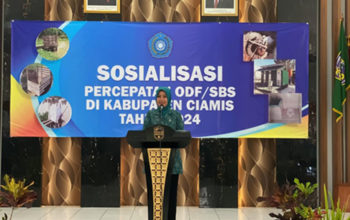 Pj. Ketua TP PKK Kabupaten Ciamis Berharap Ciamis Bebas ODF 100%