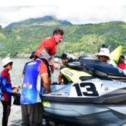 Plt Bupati Samosir Lepas Pembalap Aquabike Jetski 2024