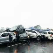 Tabrakan Beruntun di Tol Purbaleunyi.  Tewas 1 Orang, 8 Luka -Luka