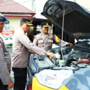 Polres Samosir Siapkan Kendaraan Dinas Perkuat Pengamanan Pilkada Serentak 2024