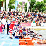 Kejuaraan Dunia Aquabike Jetstki di Samosir Meriah