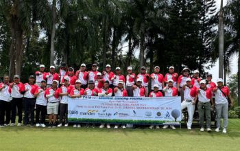 Media Suryapagi.com Adakan Open Tournamenr Golf Piala Jenderal Purn TNI Dudung Abdurachman