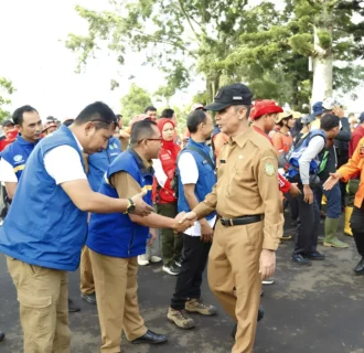 Pemkot Sukabumi Gelar Apel dan Susur Sungai untuk Mitigasi Bencana