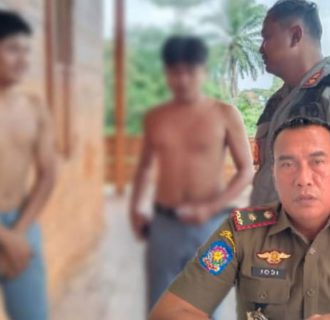 Patroli Penertipan Satpol-PP Mukomuko Temukan Dua Pelajar Tanpa Baju di Rumah Adat