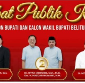 Ketua KPU Belitung Amir Husin  Debat Publik Bukan Cari Kesalahan Caci Maki