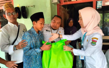 Disdik Kabupaten Tangerang Berikan Beasiswa Kepada Anak Korban Kecelakaan Lalulintas