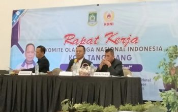 KONI Kota Tangerang Gelar Rapat Kerja, Siap Pertahankan Juara Umum Porprov 2026