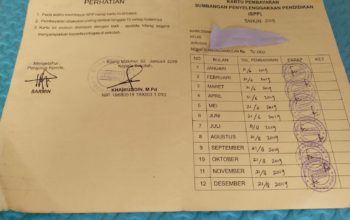 Selain Persoalan Dana BOS , Kepsek Diduga Pernah Membangun Praktek Bisnis Pungli, Khairuddin Terkesan Bungkam