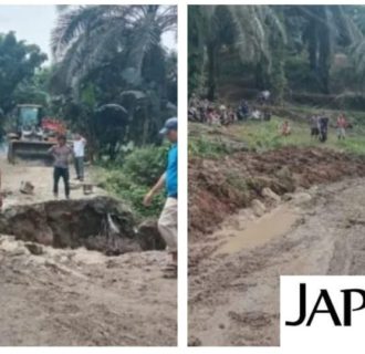 Masyarakat Apresiasi Gerak Cepat Camat Buntu Pane Atasi Jalan Rusak di Lintas Jalan Provinsi