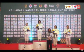 Pusterad Raih Juara Umum Kejurnas Judo Kasad CUP XV 2024