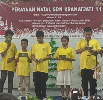 Perayaan Natal di SDN Kramat Jati 11 Berlangsung Hikmat