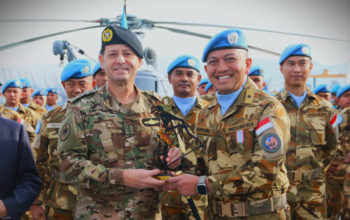 Satgas MTF XXVIII/ UNIFIL Raih Penghargaan LAF Medal Di Penghujung Masa Baktinya